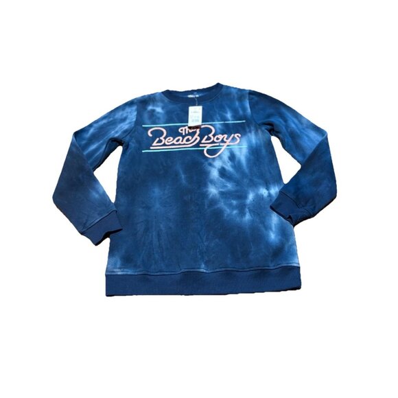 omen's The Beach Boys Graphic Sweatshirt - Navy Blue XS - Picture 5 of 10